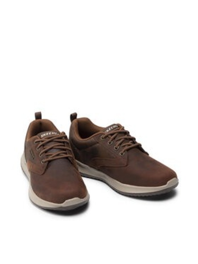 Skechers Półbuty Antigo 65693/CDB Brązowy