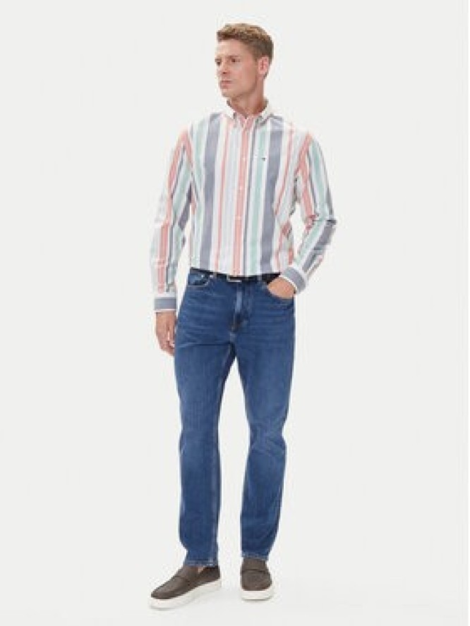 Tommy Hilfiger Koszula Oxford Regatta MW0MW39476 Kolorowy Regular Fit