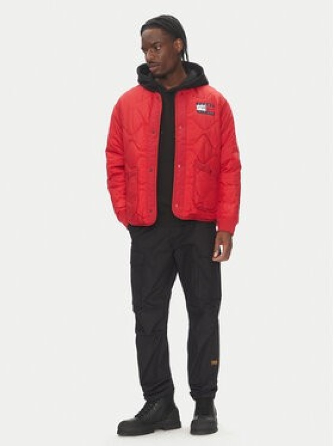 Tommy Hilfiger Kurtka przejściowa F1 Movie MW0MW41369 Czerwony Regular Fit