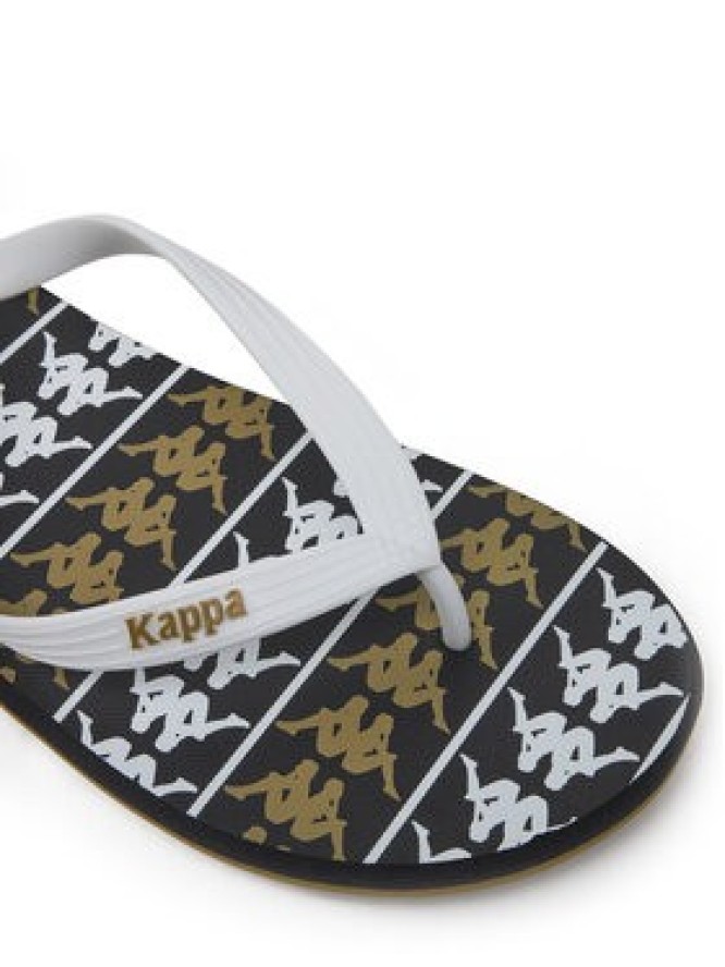 Kappa Japonki 371D2UW White - Black - Green Military Kolorowy