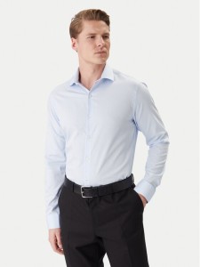 Calvin Klein Koszula LV019EU119 Błękitny Slim Fit
