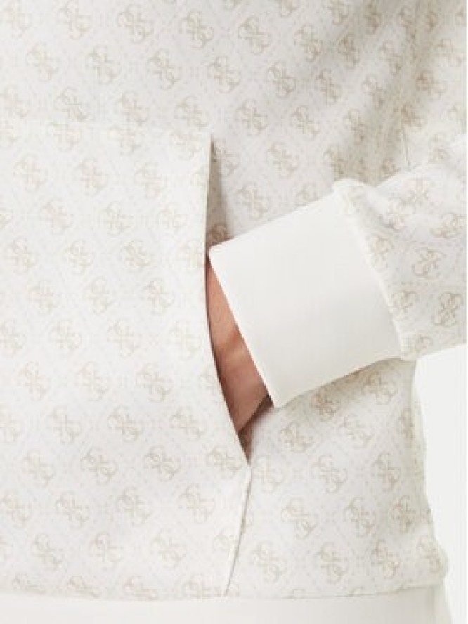 Guess Bluza Z4BQ30 K7122 Écru Regular Fit