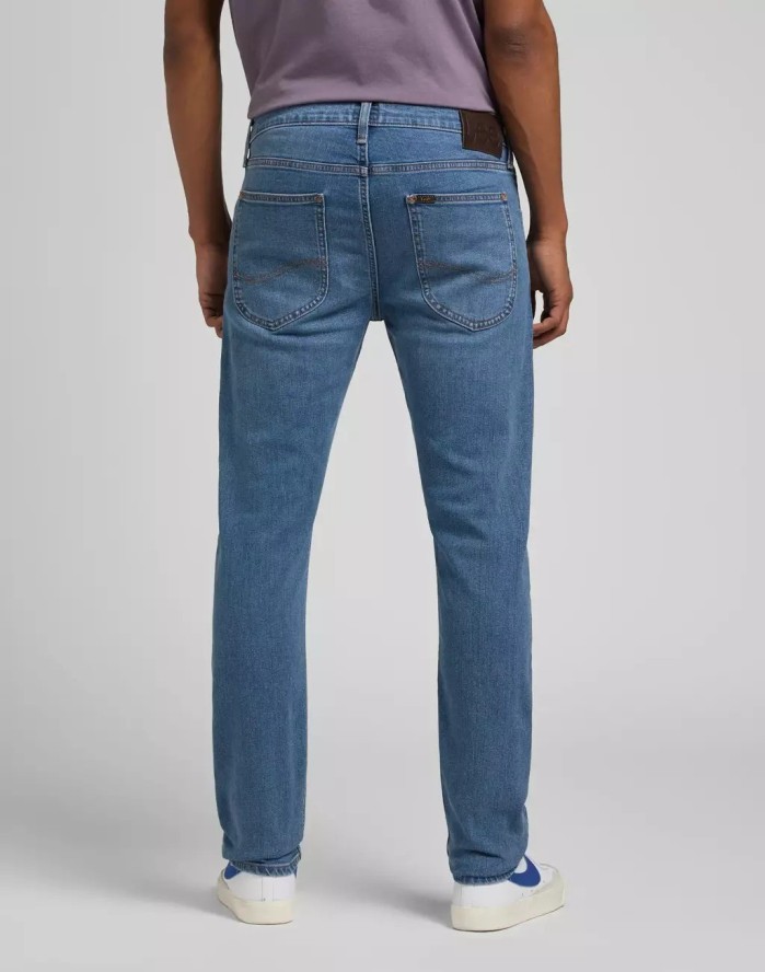 LEE LUKE MĘSKIE SPODNIE JEANSOWE LIGHT WORN L719CAVY 112319915