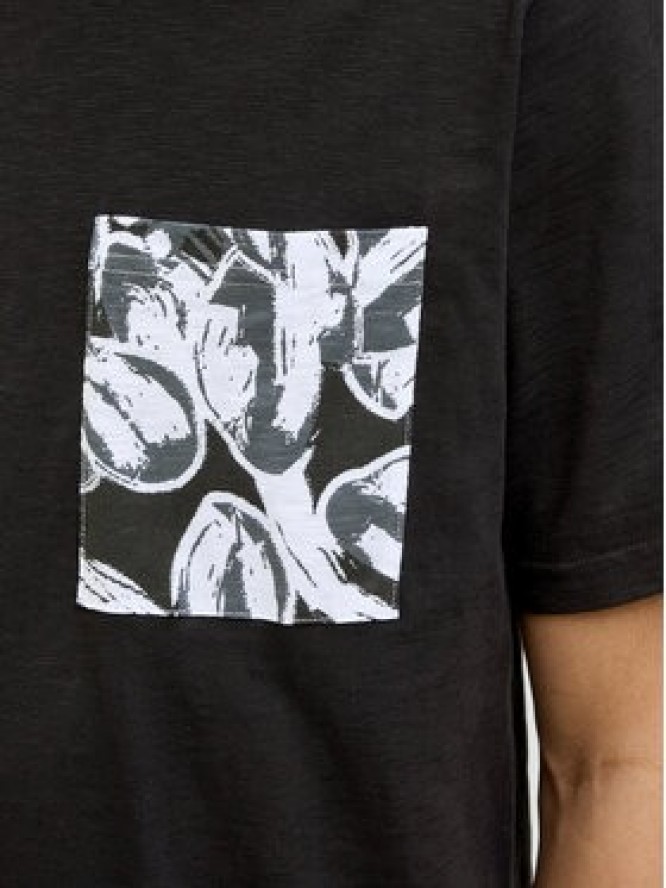 Jack & Jones T-Shirt Split 12272995 Czarny Regular Fit