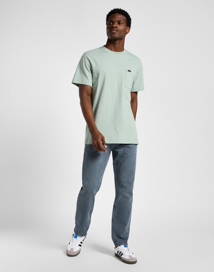 LEE RIDER MĘSKIE SPODNIE JEANSOWE JEANSY DŻINSY NATURAL GREY 112355796 L701008595