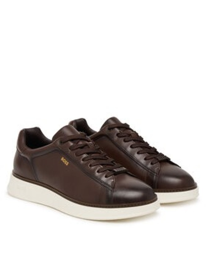 BOSS Sneakersy Bulton 50568773 Brązowy