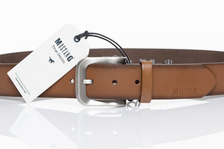 MUSTANG PASEK SKÓRZANY SOPO-MUS131 661 40mm Ledergürtel (RK39-2647A)