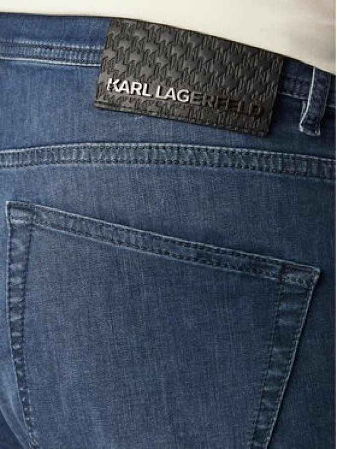 KARL LAGERFELD Jeansy 265501 562839 Niebieski Skinny Fit