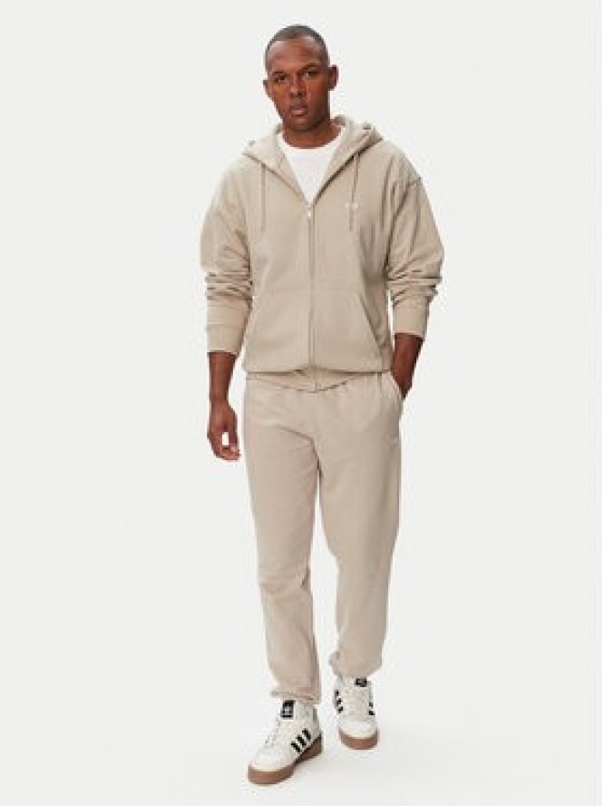 adidas Bluza Trefoil Essentials KS9814 Beżowy Loose Fit