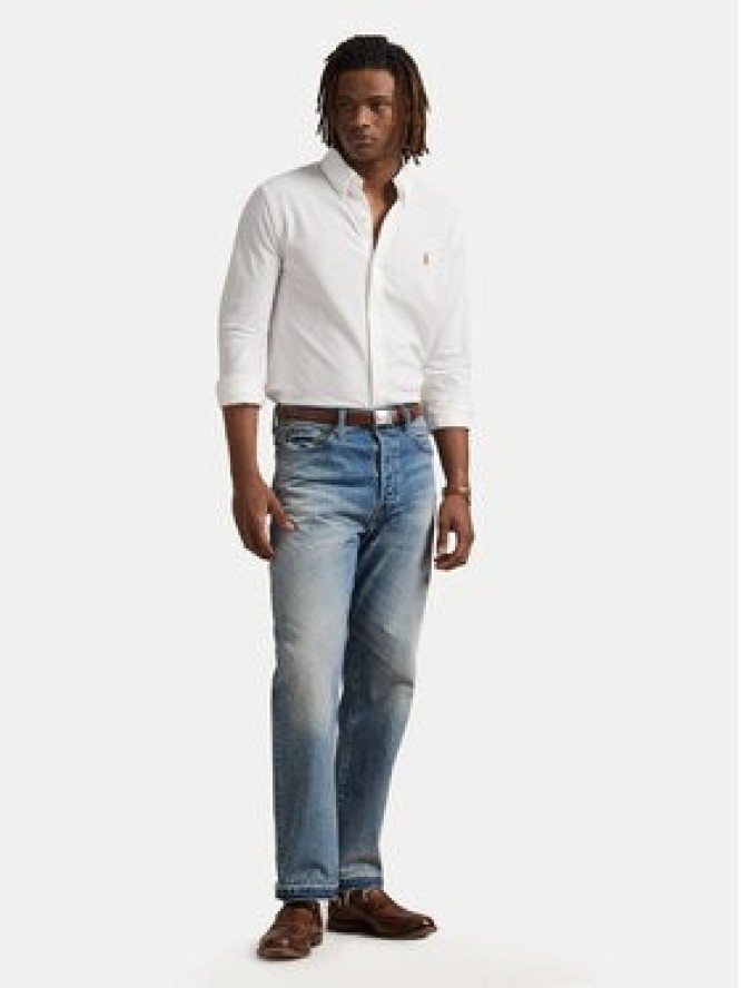 Polo Ralph Lauren Koszula 710979488003 Biały Regular Fit