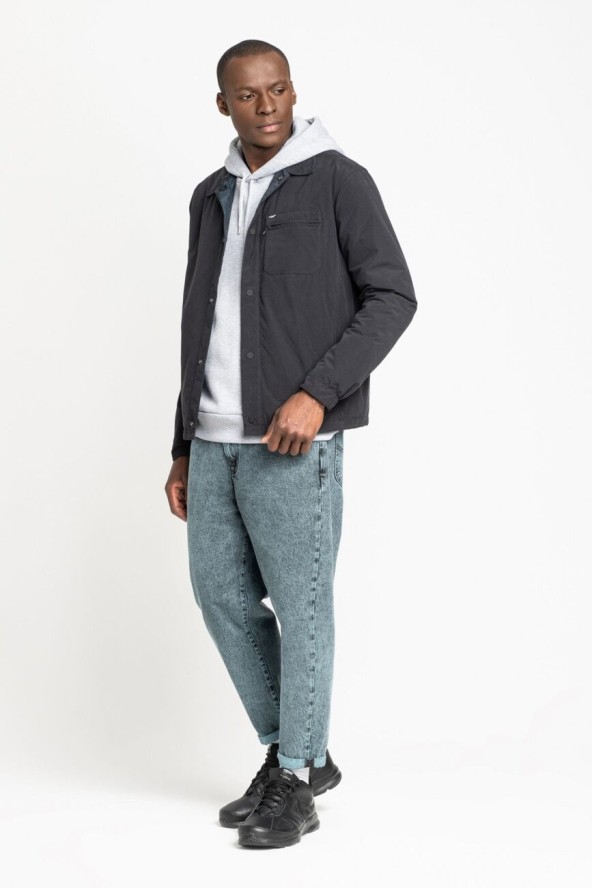 LEE REVERSIBLE COACH JKT MĘSKA KURTKA PRZEJŚCIOWA BLACK L88DCV01 112123732