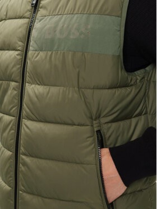 BOSS Kamizelka H-Cenito 50518375 Zielony Regular Fit