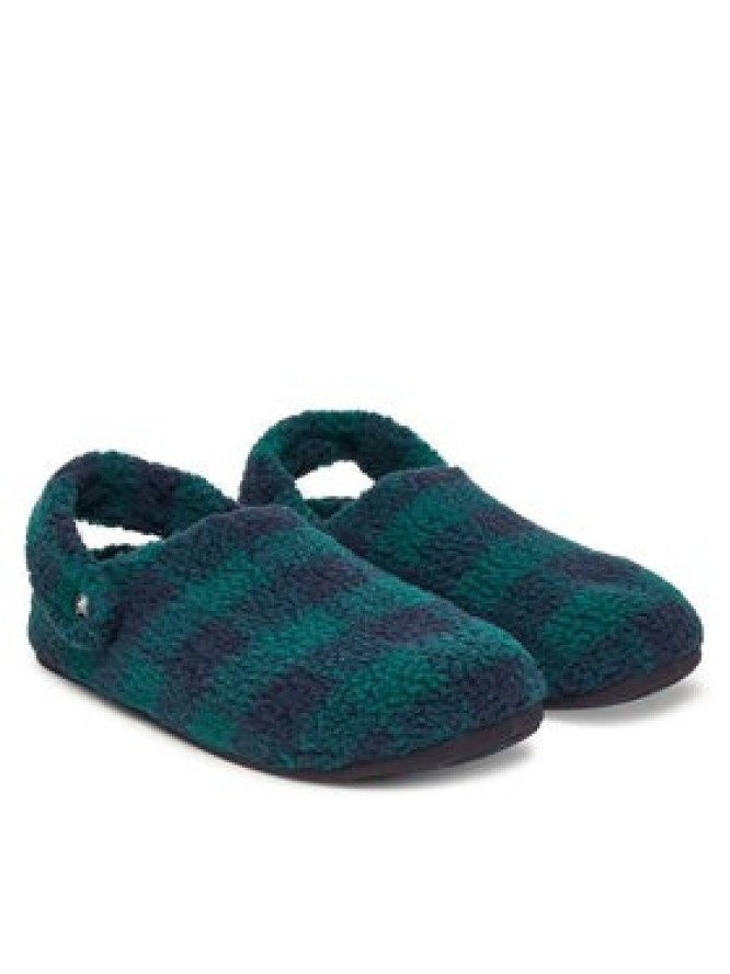 Crocs Kapcie Classic Buffalo Check Cozzzy 210755 Zielony