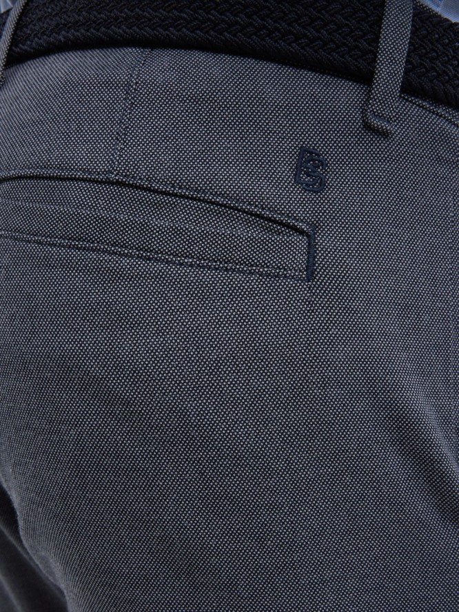 Spodnie męskie chinosy niebieskie Erhati 402