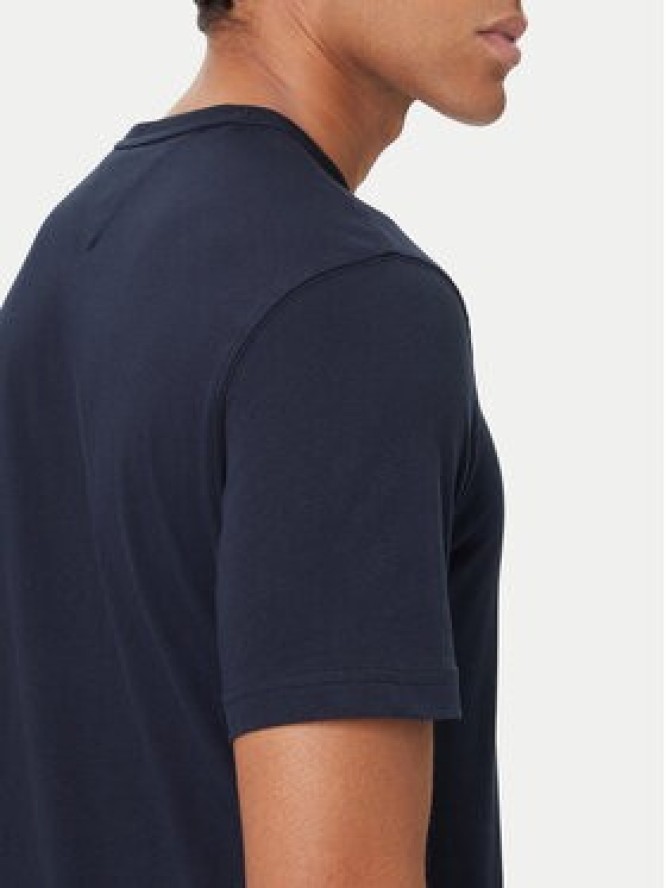 Tommy Hilfiger T-Shirt MW0MW40011 Granatowy Regular Fit