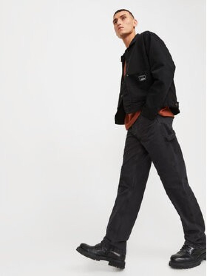 Jack & Jones Jeansy Eddie 12252802 Czarny Loose Fit