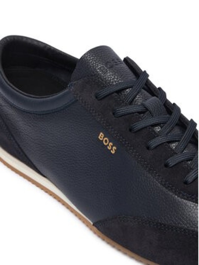 BOSS Sneakersy Lineor 50568463 Granatowy