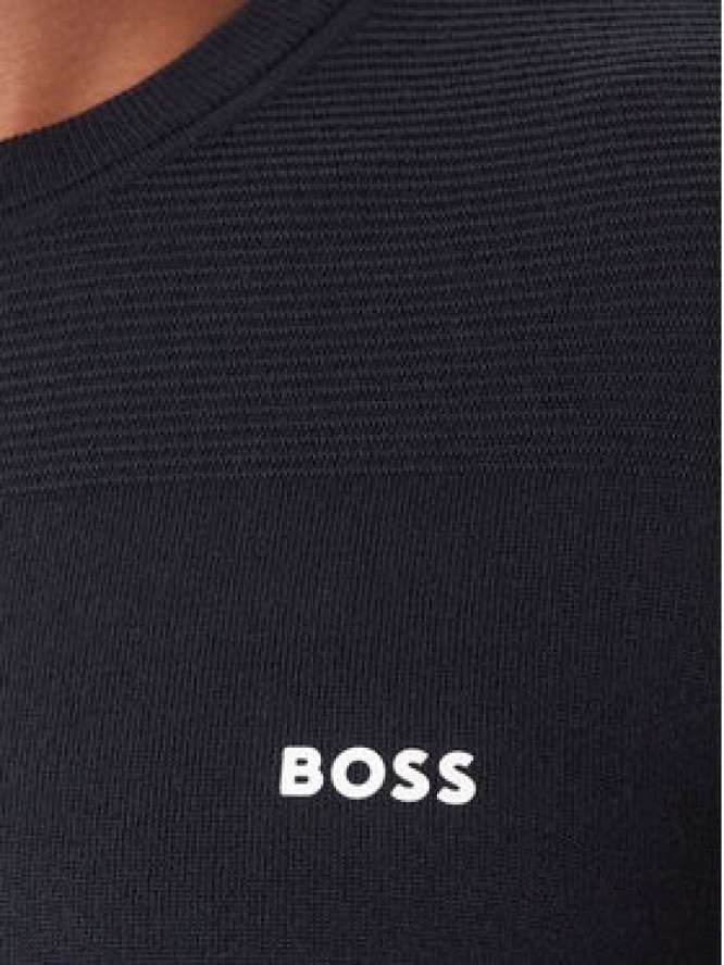 BOSS Sweter Momentum-X CN 50547507 Granatowy Regular Fit