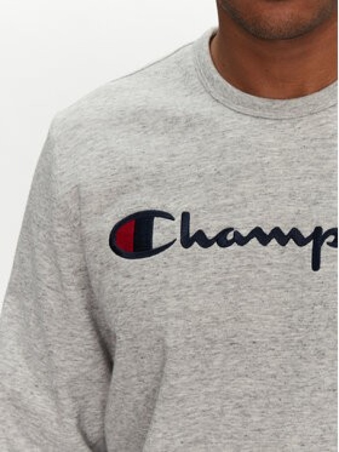 Champion Bluza 220727 Szary Slim Fit
