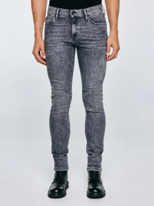 Jeansy męskie skinny szare Deric 993