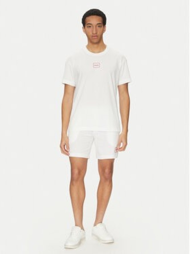 HUGO T-Shirt Laze 50525236 Beżowy Relaxed Fit