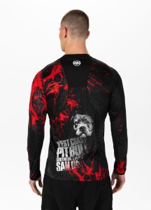 Longsleeve męski Pitbull Mesh Performance Pro plus Blood Dog II