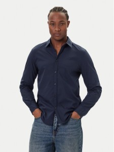Mustang Koszula Canton 1016951 Granatowy Slim Fit