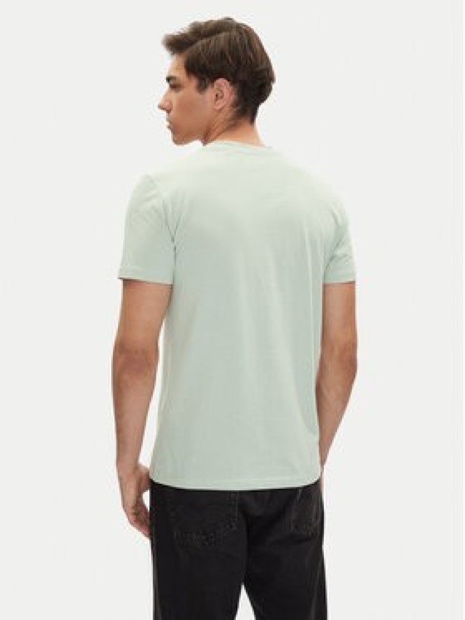 Mustang T-Shirt Austin 1016480 Zielony Regular Fit