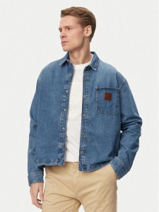 Guess Jeans Koszula jeansowa M6GH51 D5M5V Niebieski Oversize