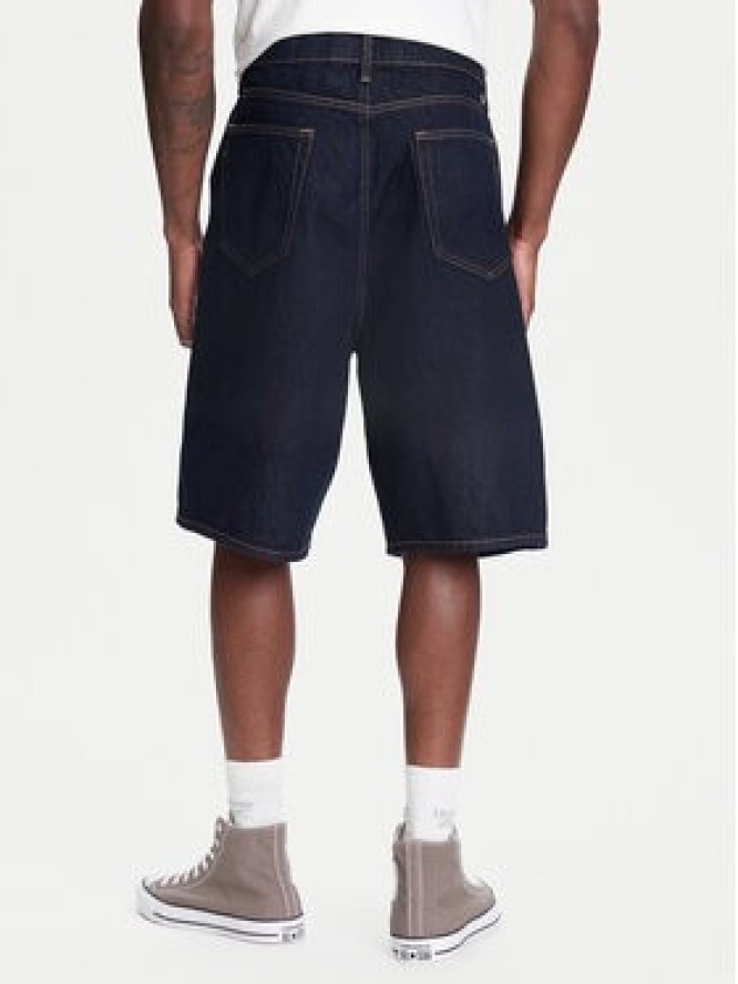 Gap Szorty jeansowe 774578-00 Granatowy Baggy Fit