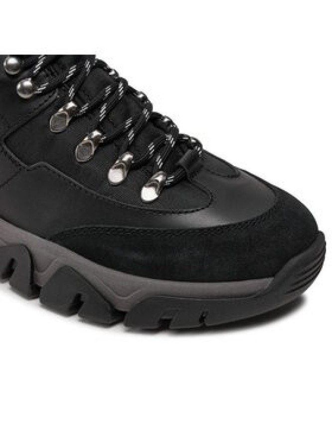 Boss Sneakersy Chester Runn Soltny 50523894 Czarny