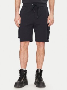 Moose Knuckles Szorty sportowe Hartsfield M14MR794 Granatowy Regular Fit