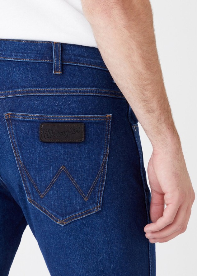 WRANGLER LARSTON MĘSKIE SPODNIE JEANSOWE THE BULLSEYE W18SYI39K 112144772