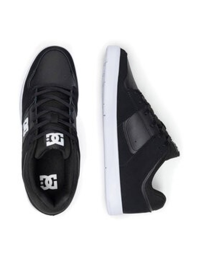 DC Shoes Sneakersy CURE ADYS400073-BLK Czarny