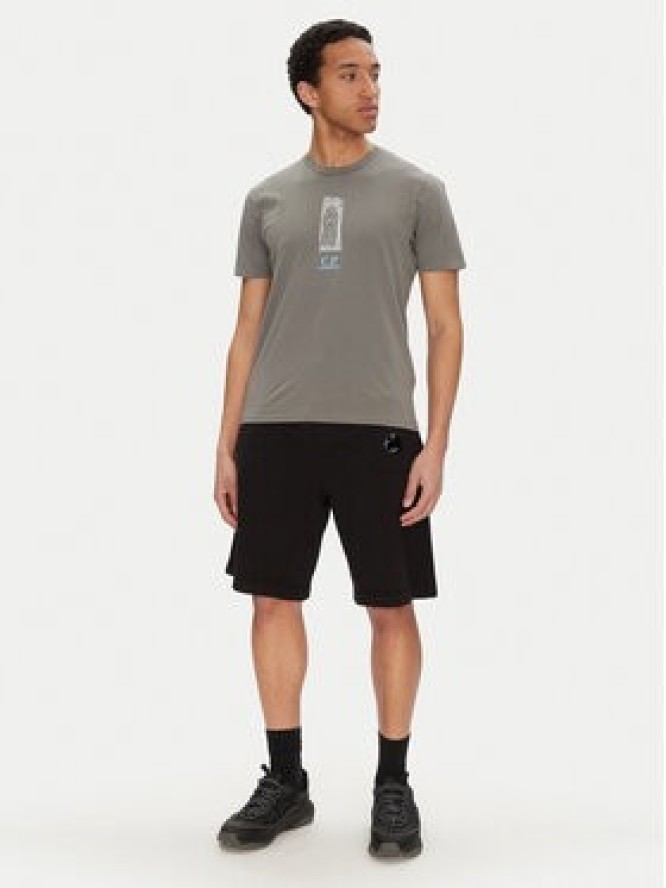 C.P. Company Szorty sportowe 18CMSB268A110337O Czarny Relaxed Fit