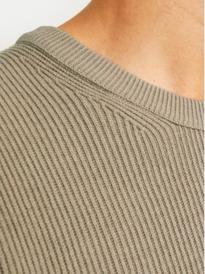Jack & Jones Sweter Perfect 12257771 Beżowy Regular Fit