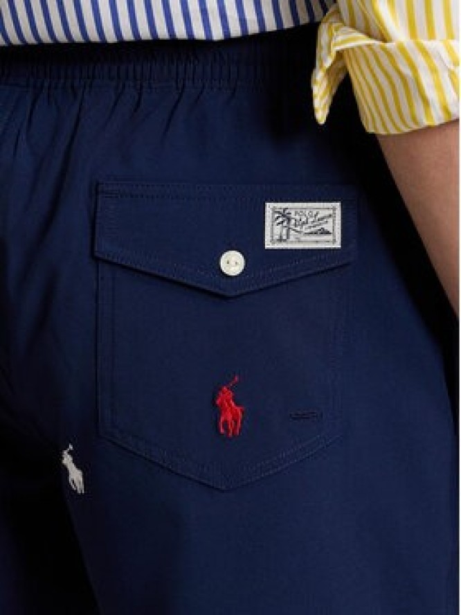 Polo Ralph Lauren Szorty materiałowe 710957786001 Granatowy Classic Fit