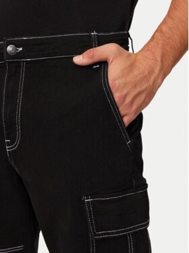 Only & Sons Spodnie materiałowe Sedge 22030724 Czarny Straight Fit