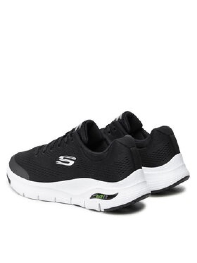 Skechers Sneakersy Arch Fit 232040/BKW Czarny