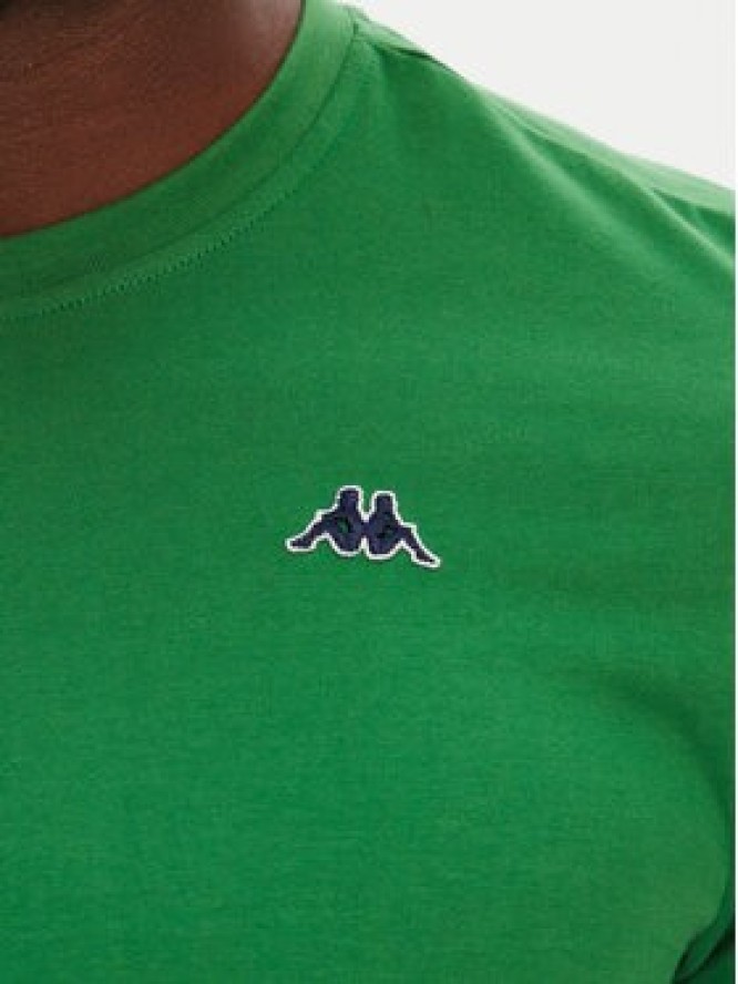 Robe di Kappa T-Shirt Luc 611187W Zielony Regular Fit