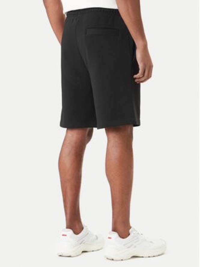 HUGO Szorty materiałowe Darix 50557471 Czarny Relaxed Fit