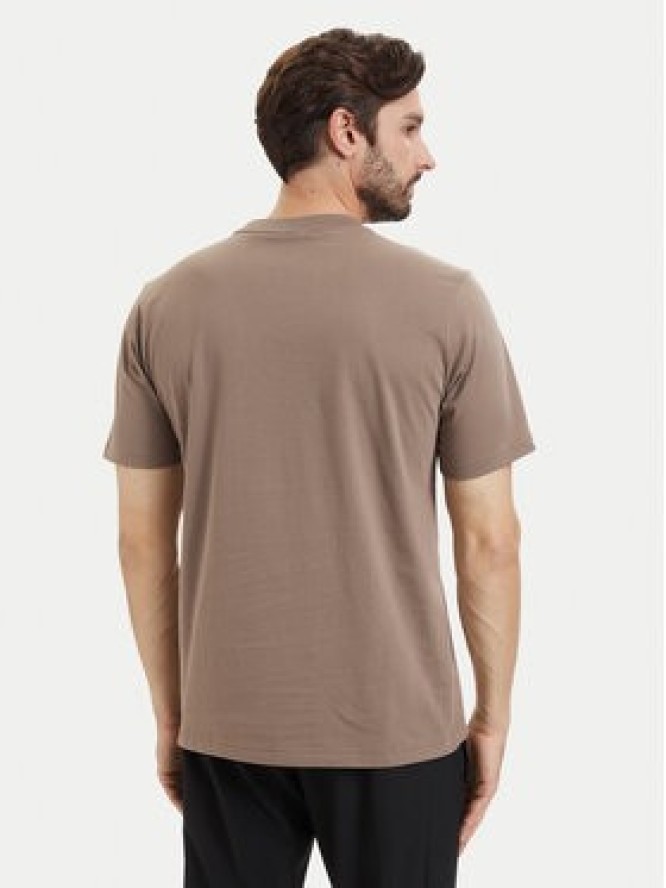 adidas T-Shirt Essentials Linear KF2390 Beżowy Regular Fit