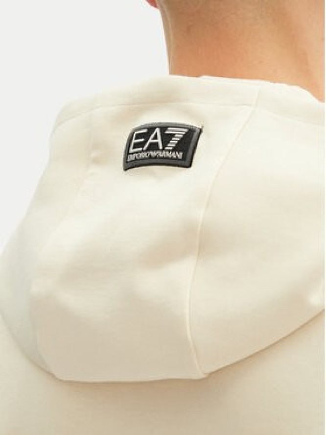 EA7 Emporio Armani Bluza 7M000142 AF12660 U1079 Écru Regular Fit