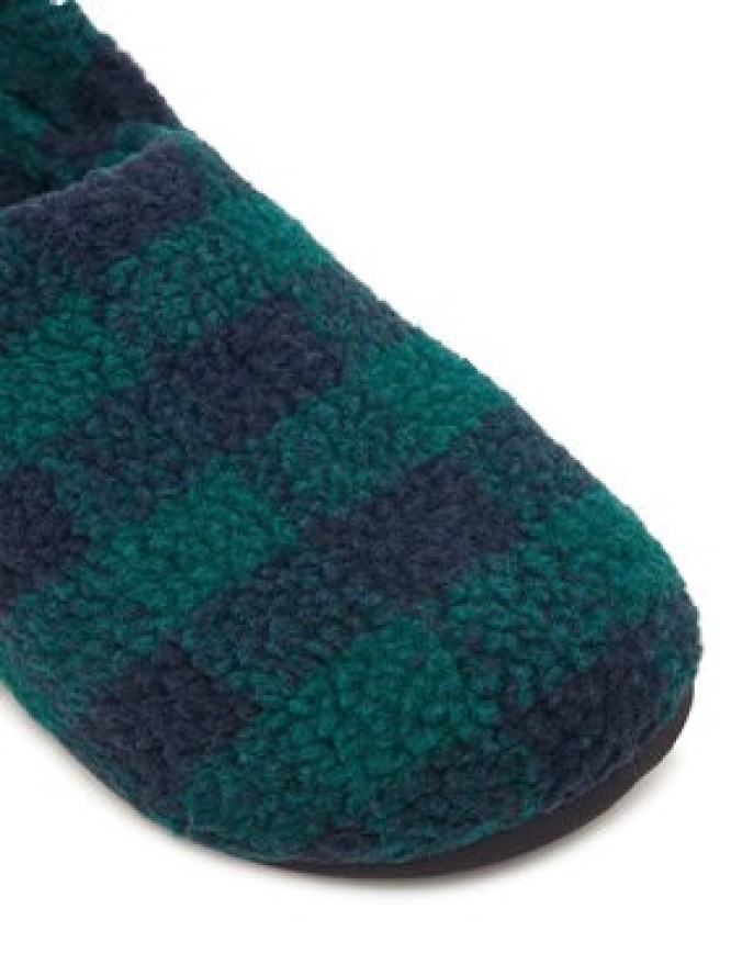 Crocs Kapcie Classic Buffalo Check Cozzzy 210755 Zielony