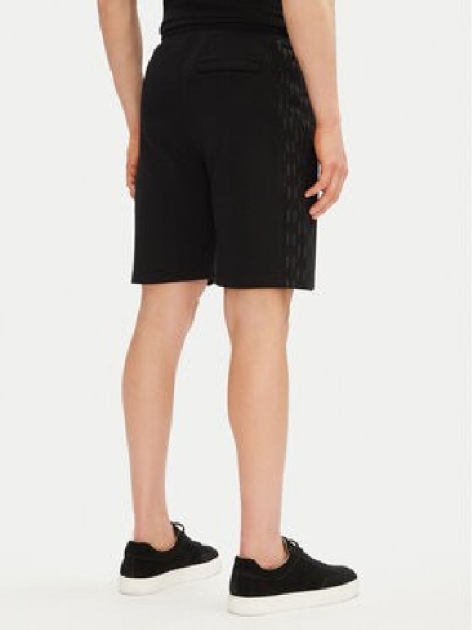 KARL LAGERFELD Szorty sportowe 705071 552951 Czarny Regular Fit
