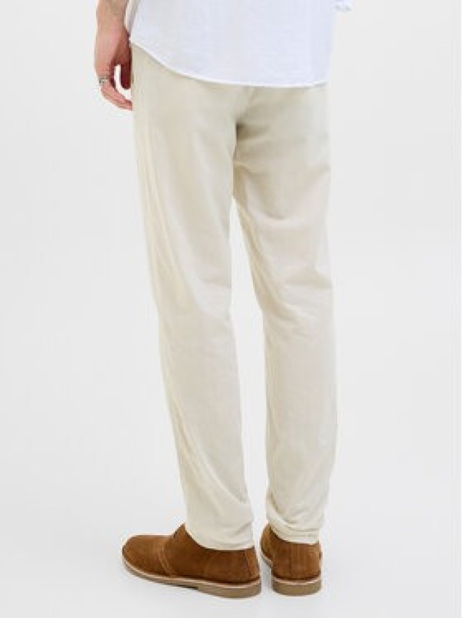 Jack & Jones Chinosy Stace 12248604 Écru Tapered Fit