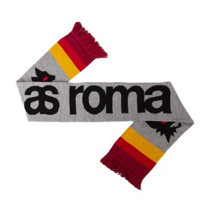 Szalik retro dla dorosłychi AS Roma