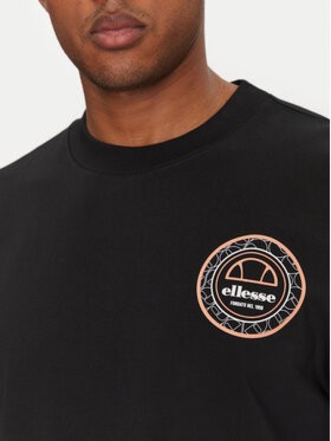 Ellesse T-Shirt Duomo SHZ21889 Czarny Relaxed Fit