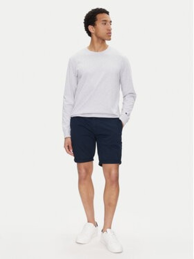 Tommy Jeans Szorty materiałowe Scanton DM0DM21950 Granatowy Slim Fit