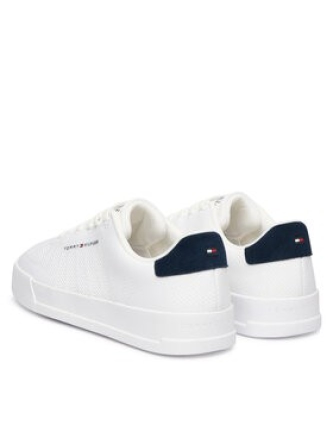 Tommy Hilfiger Sneakersy Th Court Knit FM0FM05823 Biały